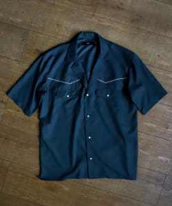 ▲VAPORIZE / Short sleeve Western Shirt
