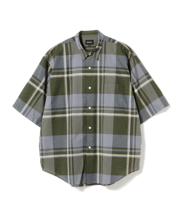 BEAMS [BEAMS] BEAMS / Cotton Silk Check Easy Shirt (Shirt/Blouse 