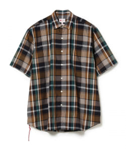 ▲BEAMS JAPAN / ミニレギュラー チェック ルーズ シャツ