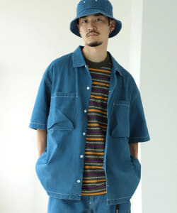 ▲WILD THINGS × BEAMS / 別注 Sheltech Denim Shirt
