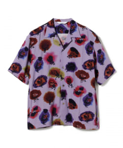 ▲SASQUATCHFABRIX. / "KASHIN DYES” OPEN COLLAR SHIRT 22SS-SY5-007