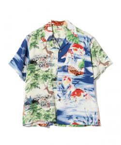 SUN SURF × BEAMS JAPAN / 別注 和柄 Aloha Shirt