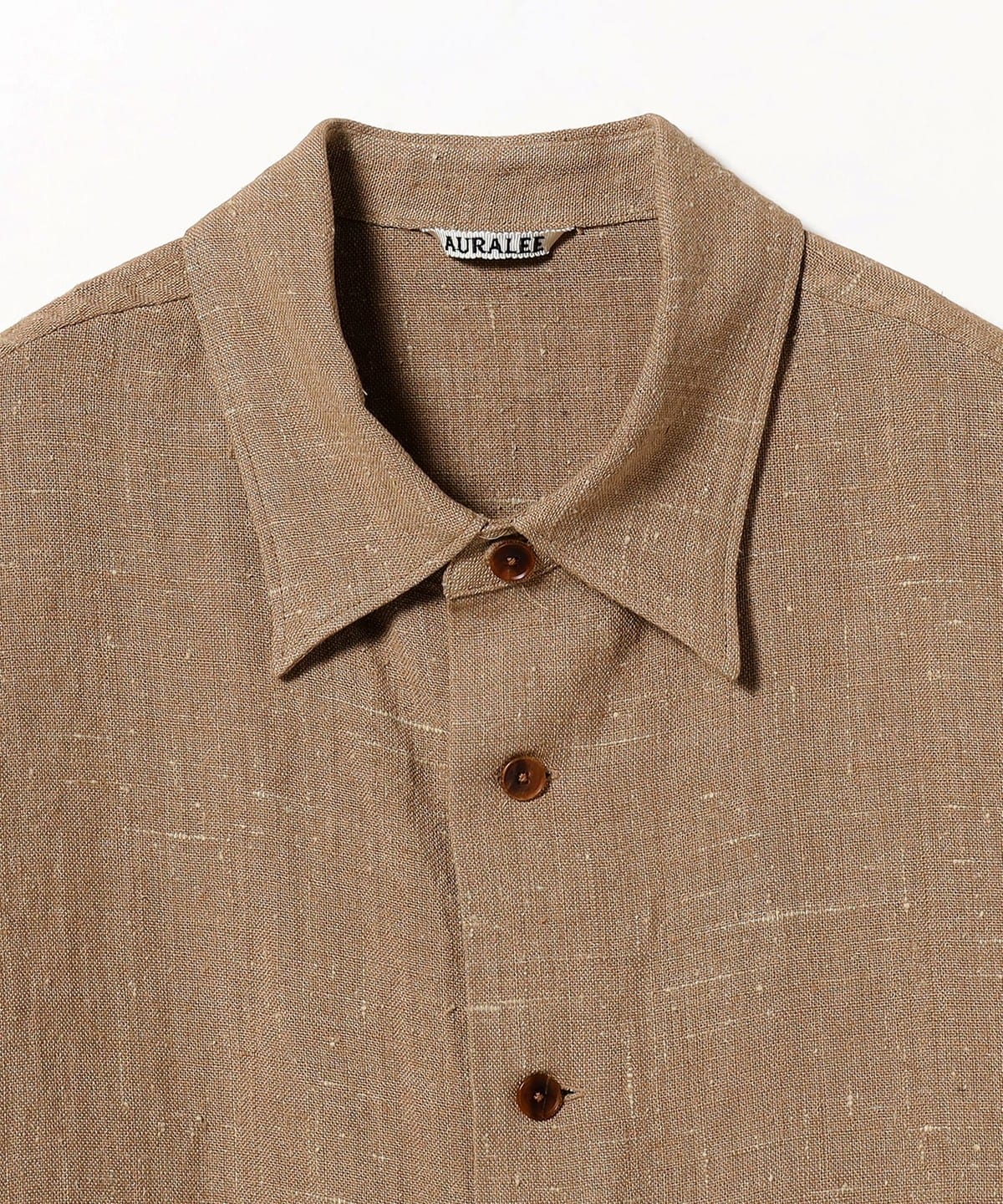 BEAMS（ビームス）AURALEE / LINEN SILK TWEED HALF SLEEVED