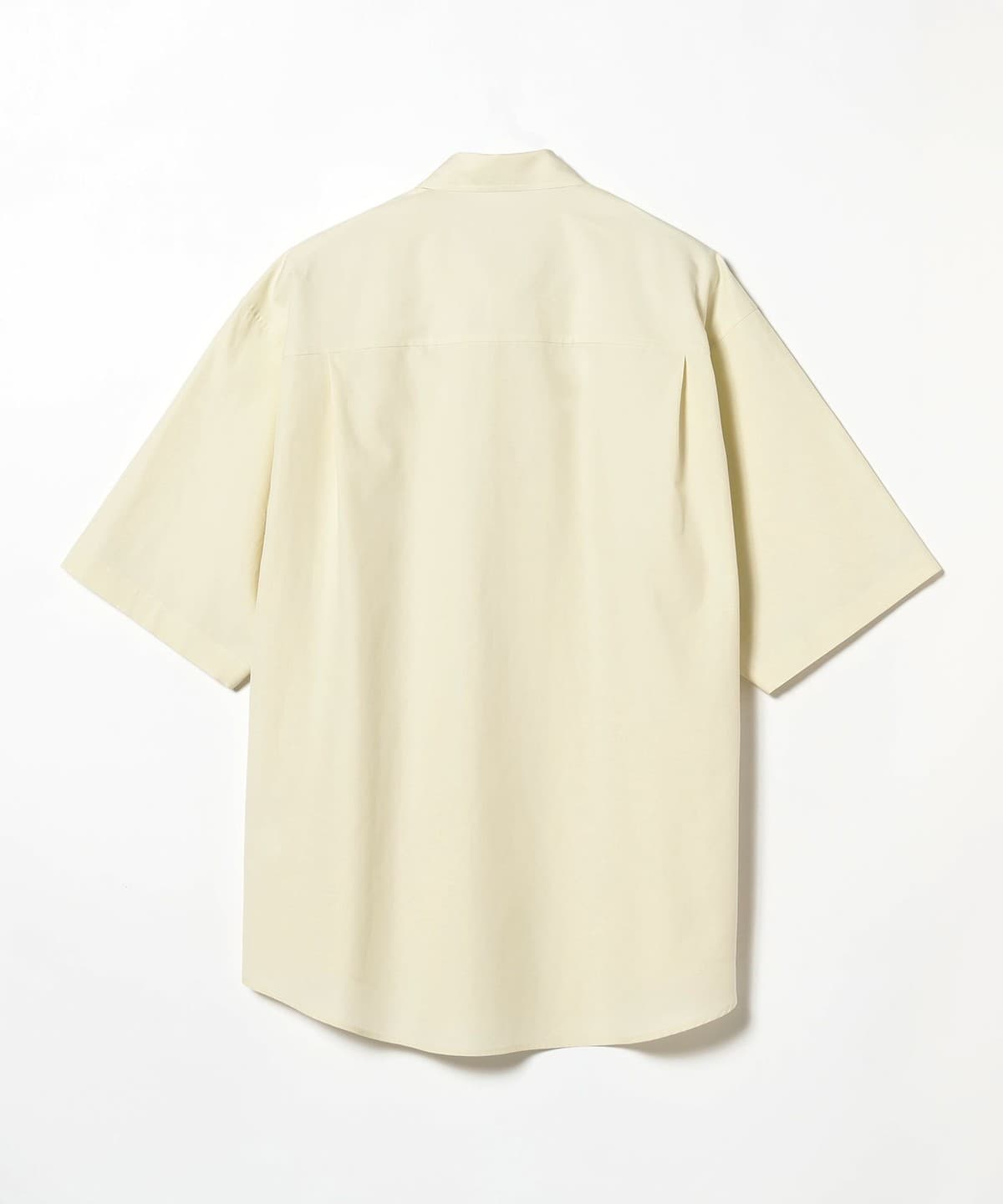 BEAMS（ビームス）AURALEE / WASHED FINX TWILL BIG HALF SLEEVED 