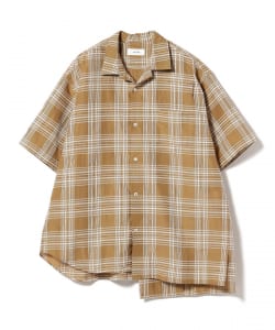 WELLDER / Asymmetry Short Sleeve Shirt