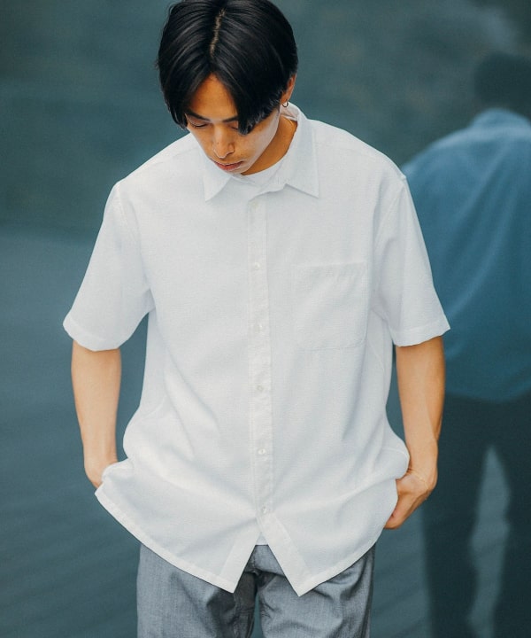 BEAMS F（ビームスF）【5/8再値下げ】インディゴ シアサッカー
