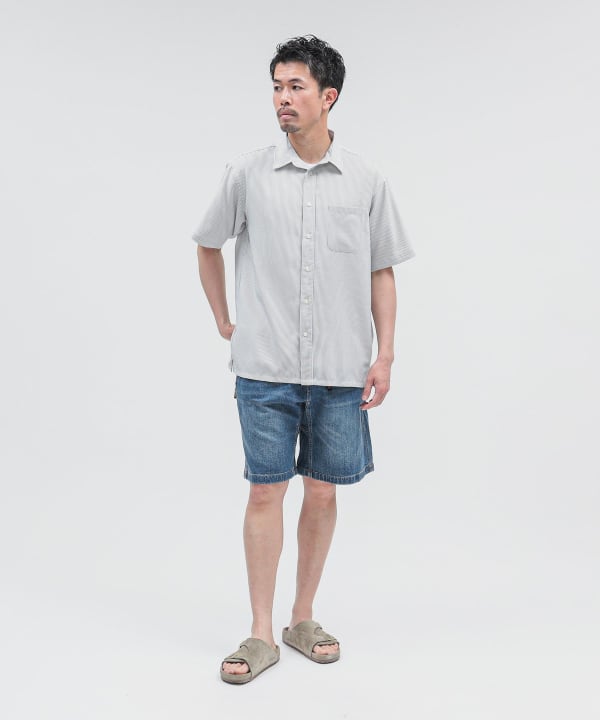 BEAMS（ビームス）ストレッチ サッカー ミニレギュラー シャツ