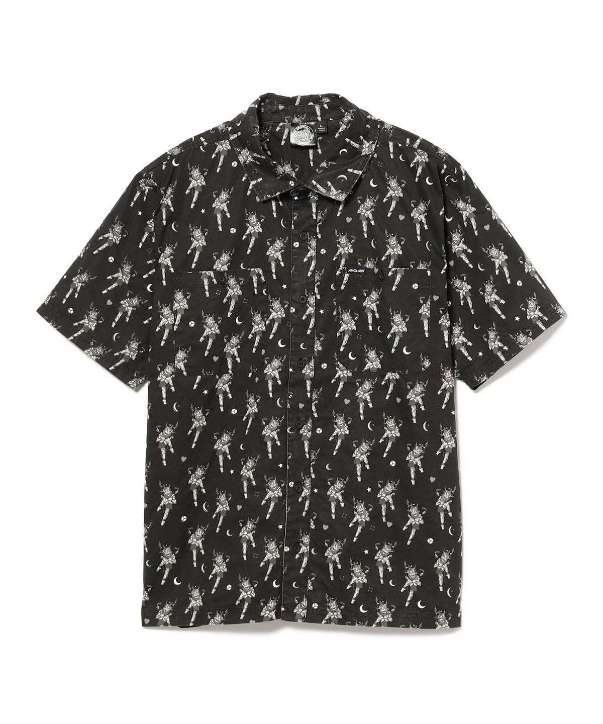 SANTA CRUZ サンタクルーズ / SALBA WITCH DOCTOR S/S WORK TOP シャツ・ブラウス MEN BLACK L SANTA CRUZ サンタクルーズ / SALBA WITCH DOCTOR S/S WORK TOP シャツ・ブラウス MEN BLACK L