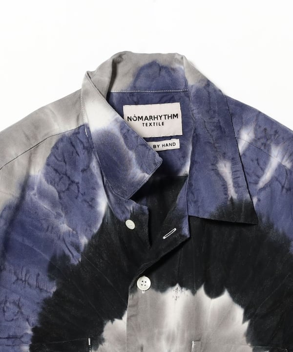 BEAMS（ビームス）NOMARHYTHM TEXTILE / Hand Dyed Shirt - Circle
