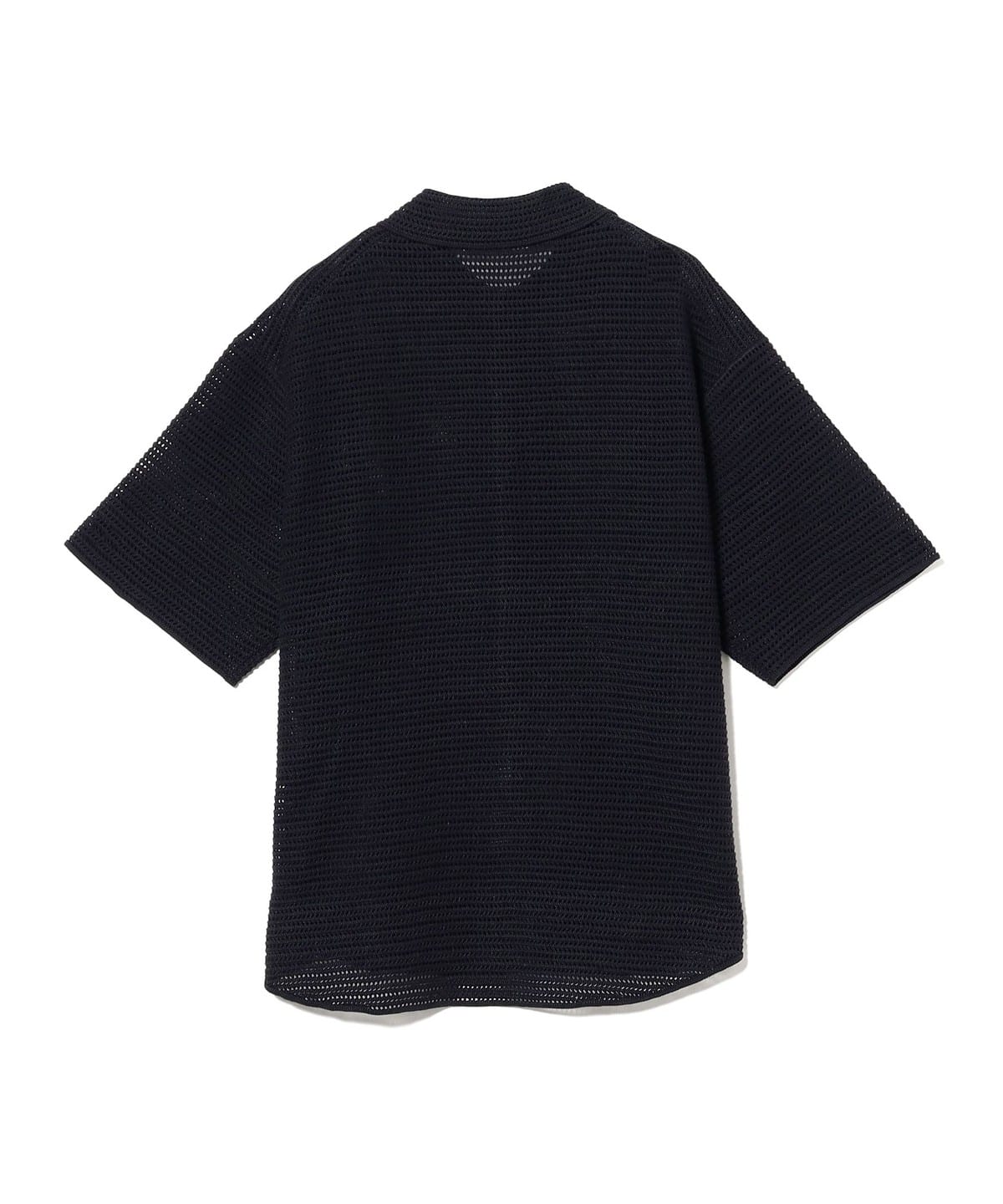 BEAMS（ビームス）AURALEE / COTTON MESH KNIT HALF SLEEVED SHIRT  