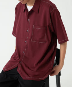 BEAMS / 男裝 縫線 寬鬆 襯衫