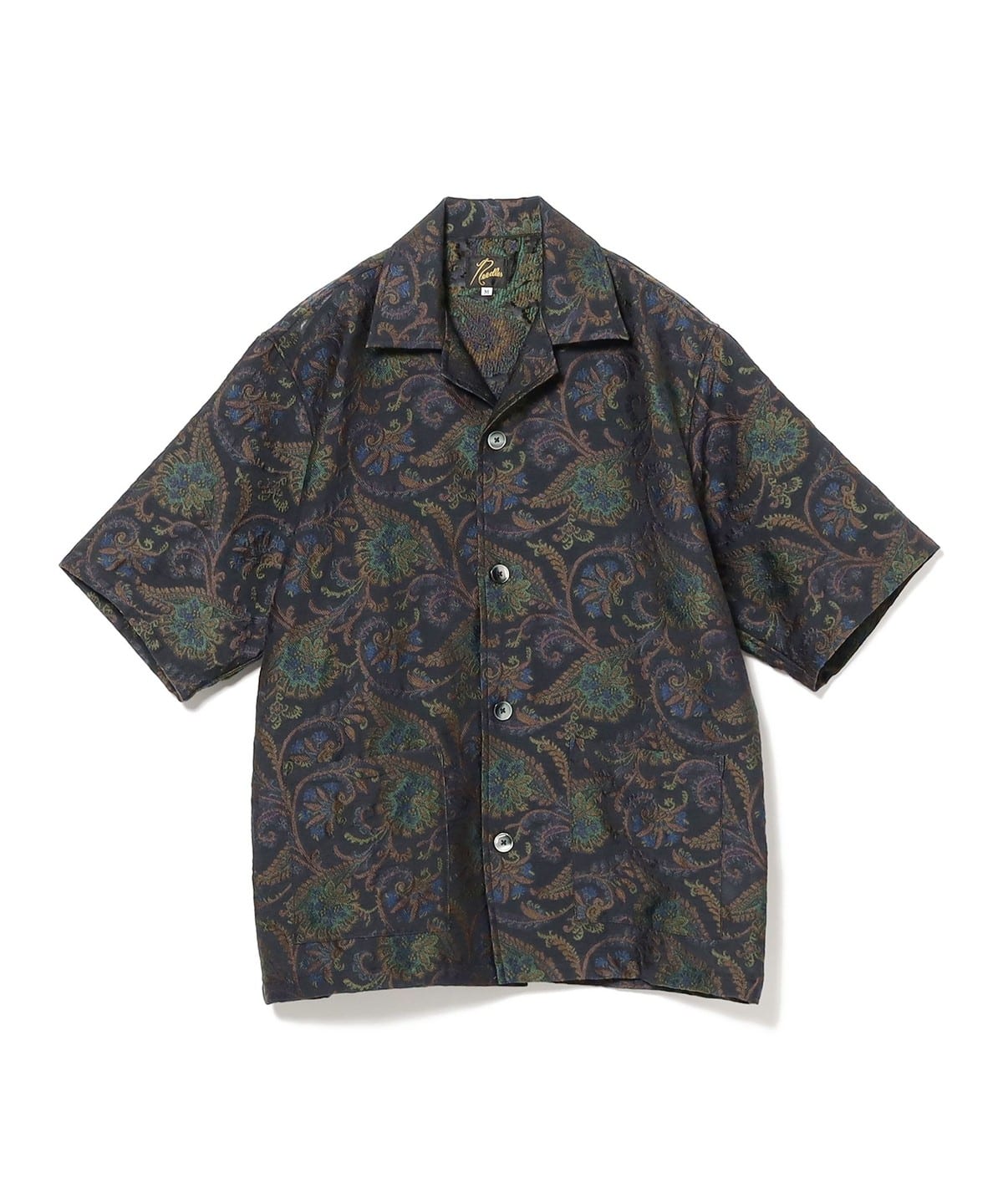 NEEDLES ニードルズ / Cabana Shirt-Paisley Jacquard シャツ・ブラウス MEN Navy S NEEDLES ニードルズ / Cabana Shirt-Paisley Jacquard シャツ・ブラウス MEN Navy S