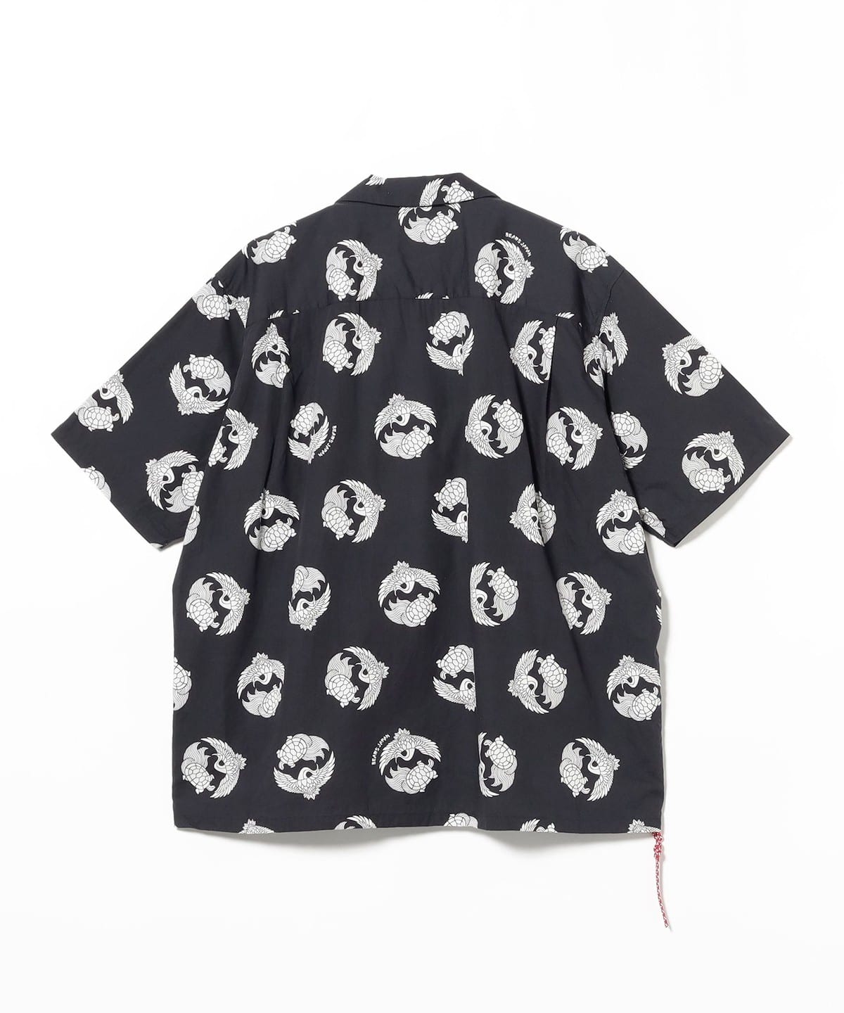 BEAMS JAPAN（ビームス ジャパン）“鶴亀” OPEN COLLAR SHIRT（シャツ 
