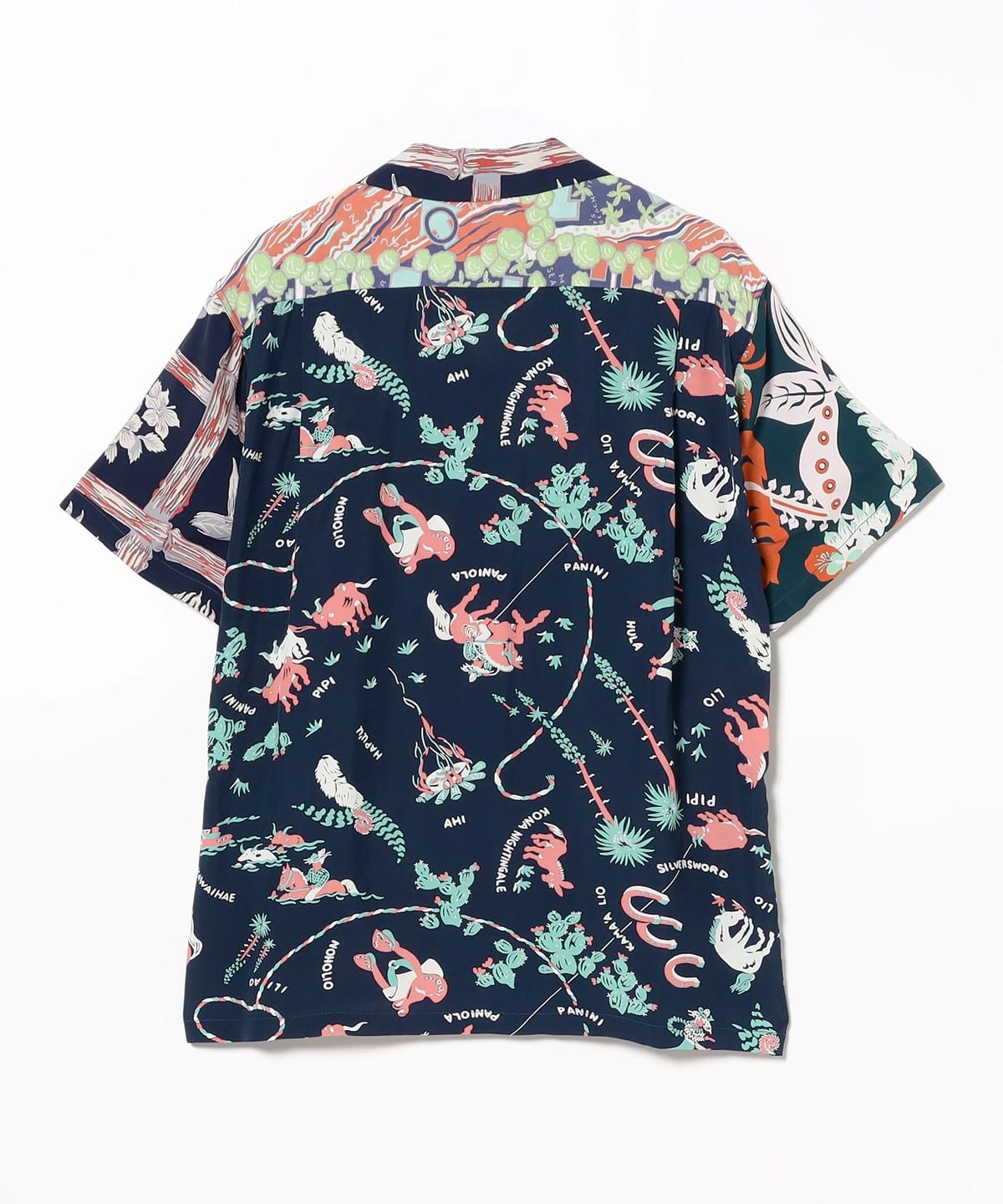 beams 別注 雷門 クレイジーレーヨン アロハシャツ✨