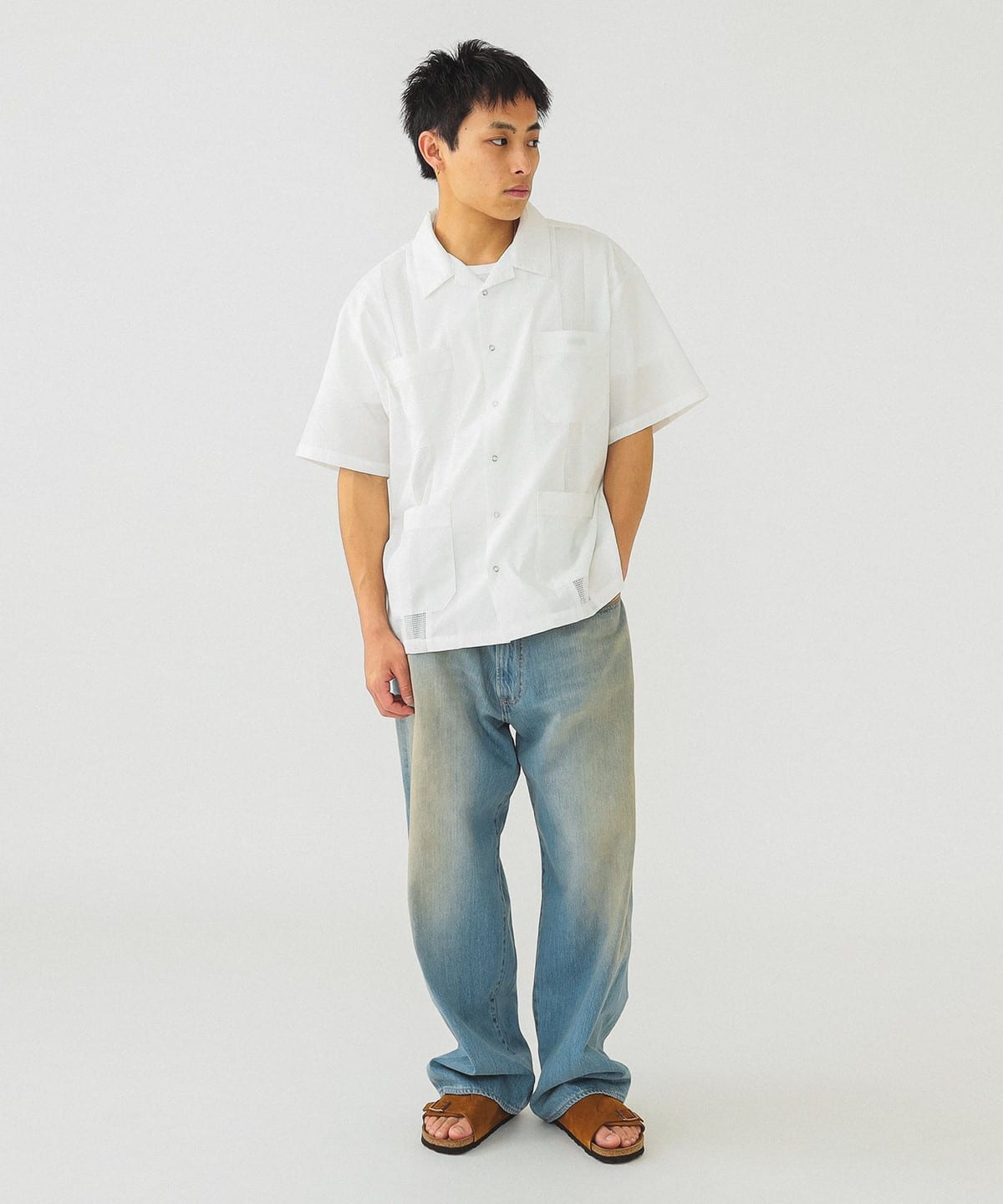 BEAMS（ビームス）【別注】UNIVERSAL OVERALL / メッシュ キューバ