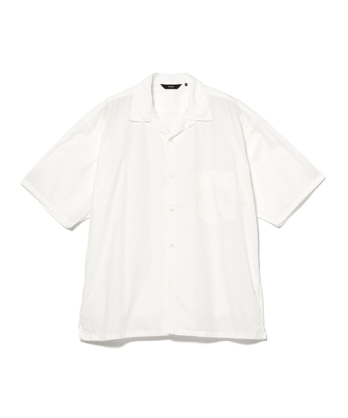 ベーシック ルーズオープンカラーシャツ シャツ・ブラウス MEN WHITE XL ベーシック ルーズオープンカラーシャツ シャツ・ブラウス MEN WHITE XL
