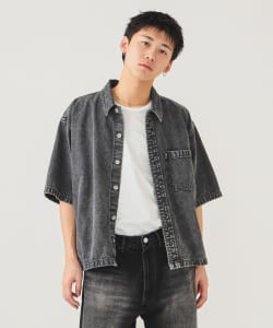 ショート デニム シャツ