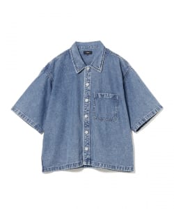 ショート デニム シャツ