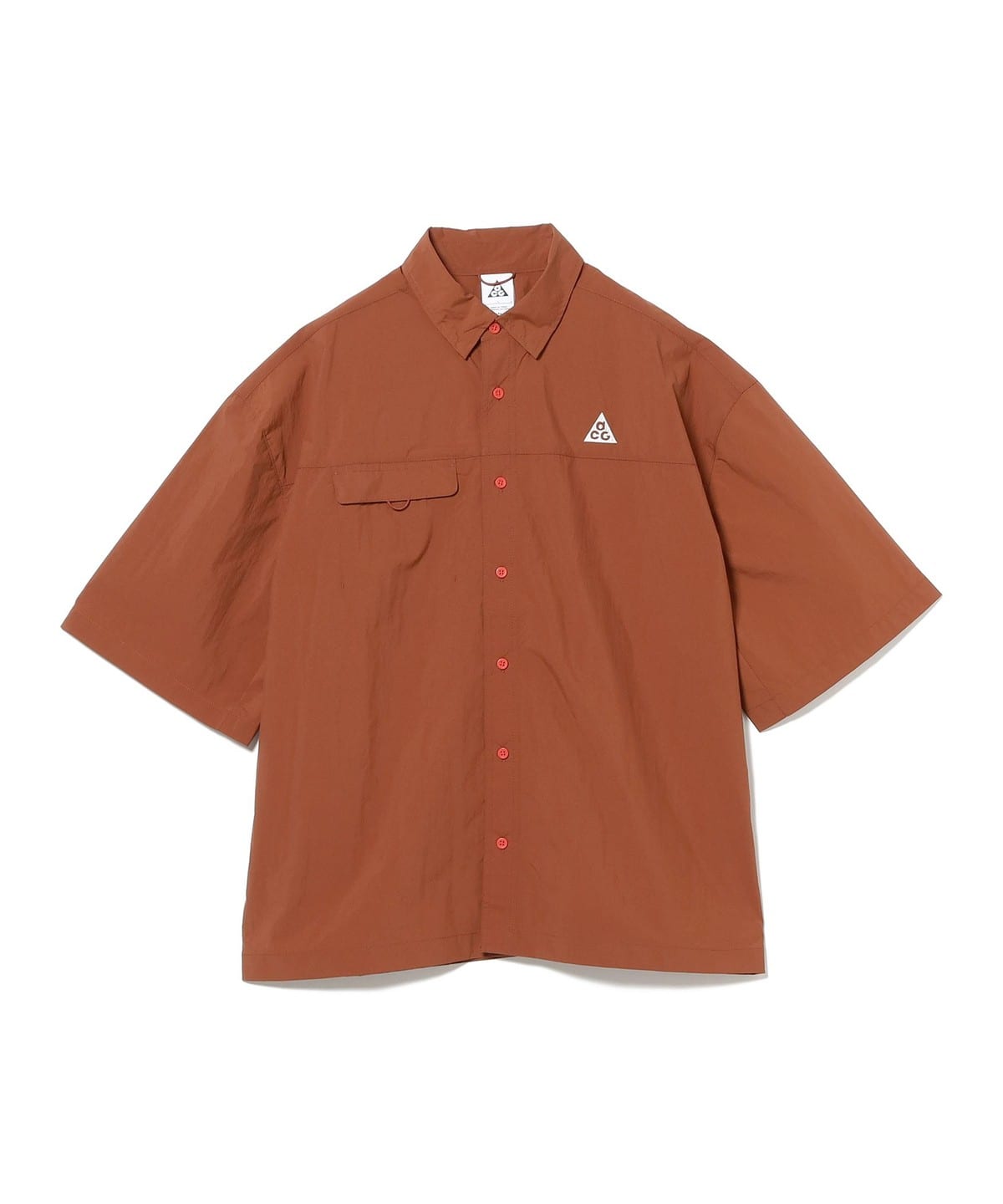 NIKE ナイキ / ACG RPL UV ORB WEAVER S/S TOP シャツ・ブラウス MEN CINNAMON/PICANTE RED/SUM M NIKE ナイキ / ACG RPL UV ORB WEAVER S/S TOP シャツ・ブラウス MEN CINNAMON/PICANTE RED/SUM M