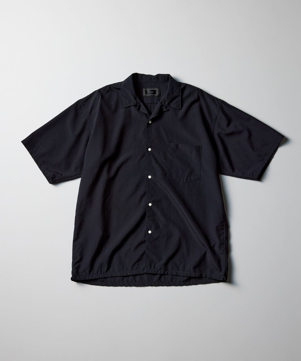 【ショップ限定商品】『the A』 / Wool Open Collar Shirt シャツ・ブラウス MEN NAVY L 【ショップ限定商品】『the A』 / Wool Open Collar Shirt シャツ・ブラウス MEN NAVY L