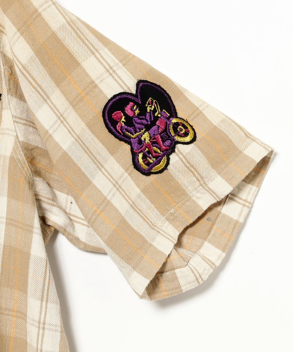 BEAMS（ビームス）BOW WOW / ELIMINATORS S/S FLANNEL SHIRT（シャツ