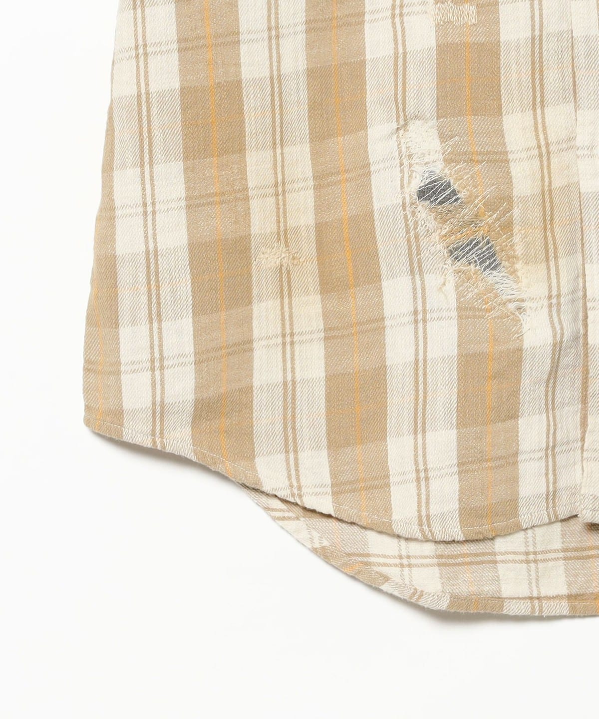 BEAMS（ビームス）BOW WOW / ELIMINATORS S/S FLANNEL SHIRT（シャツ