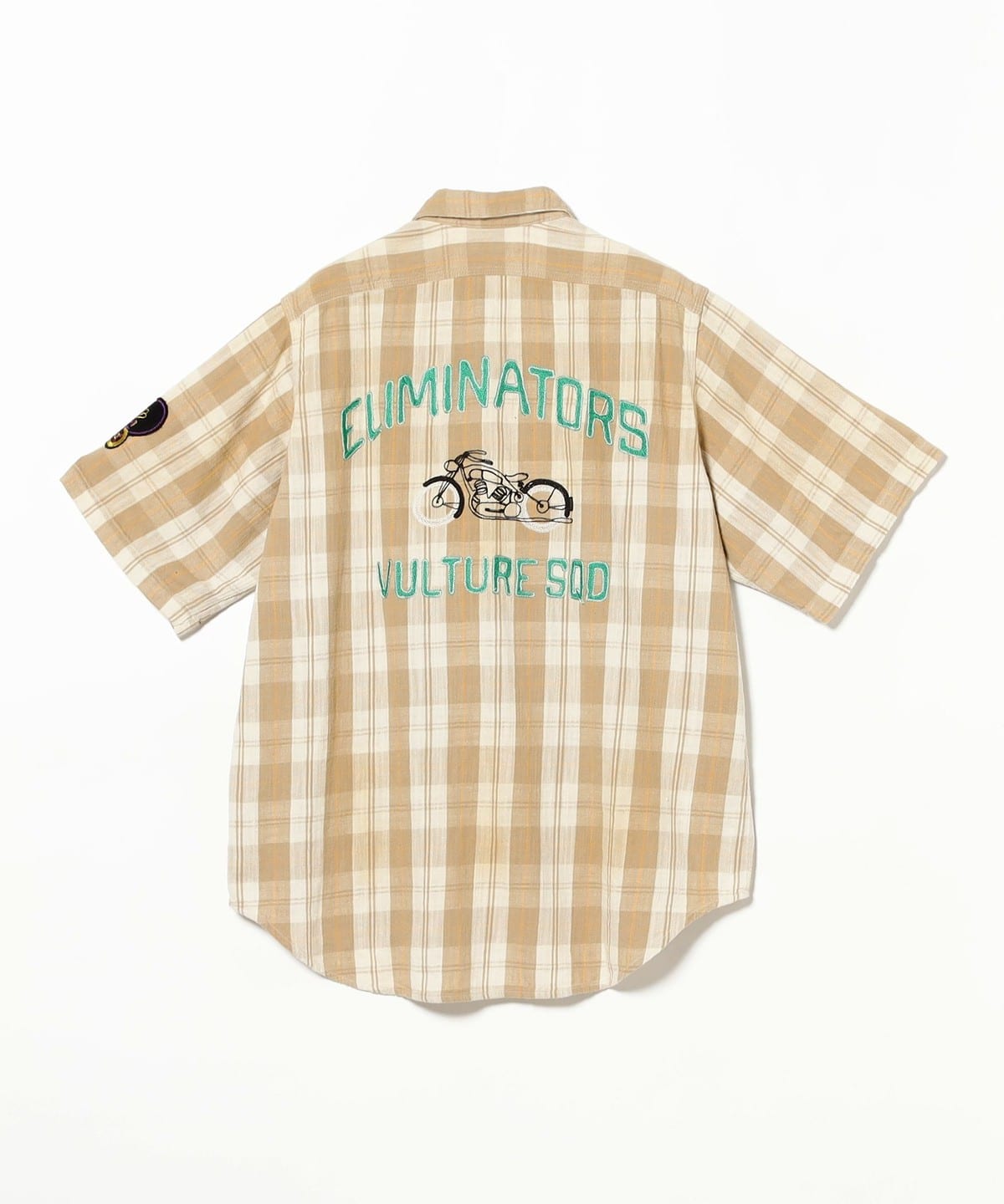BEAMS（ビームス）BOW WOW / ELIMINATORS S/S FLANNEL SHIRT（シャツ