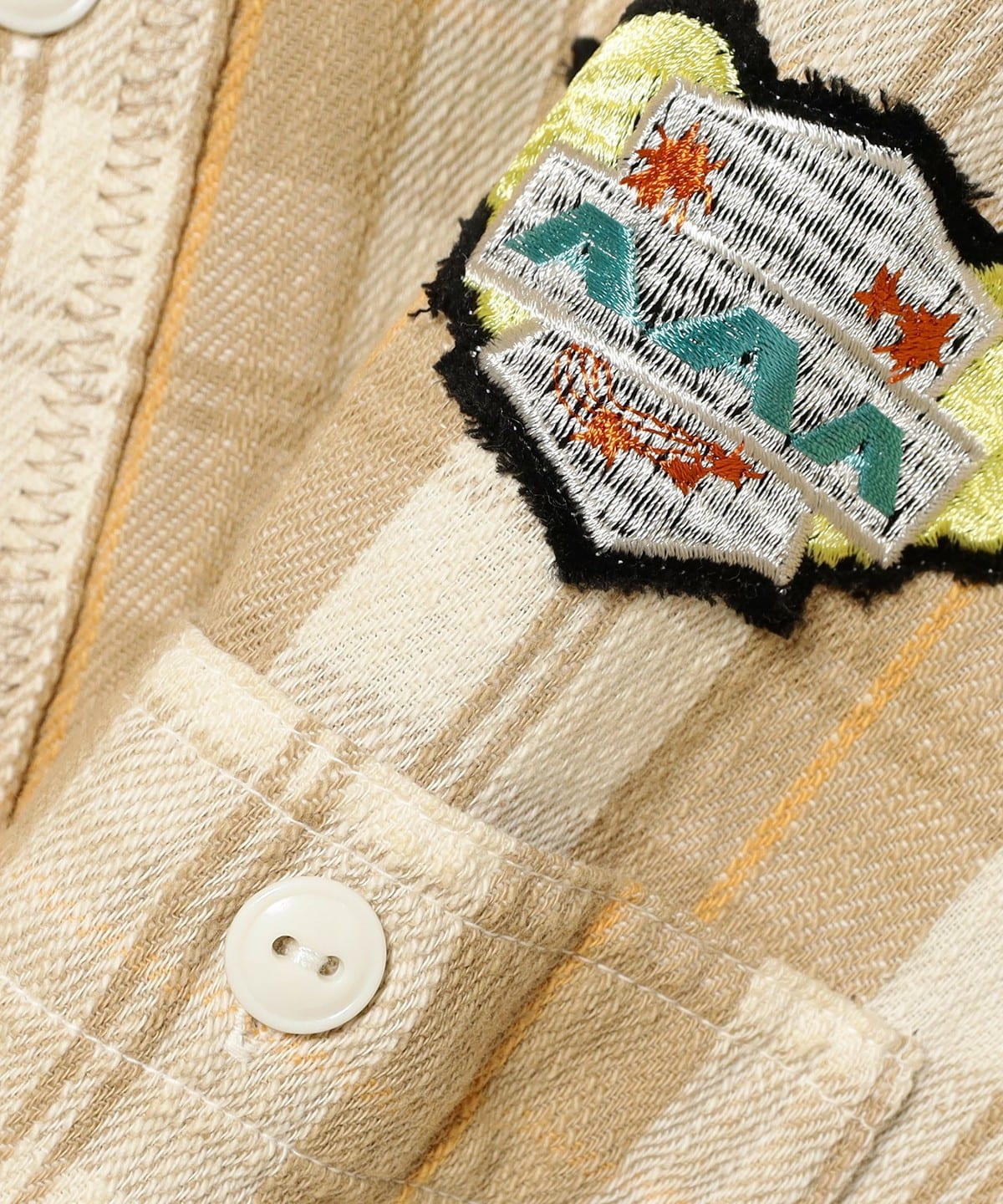 BEAMS（ビームス）BOW WOW / ELIMINATORS S/S FLANNEL SHIRT（シャツ