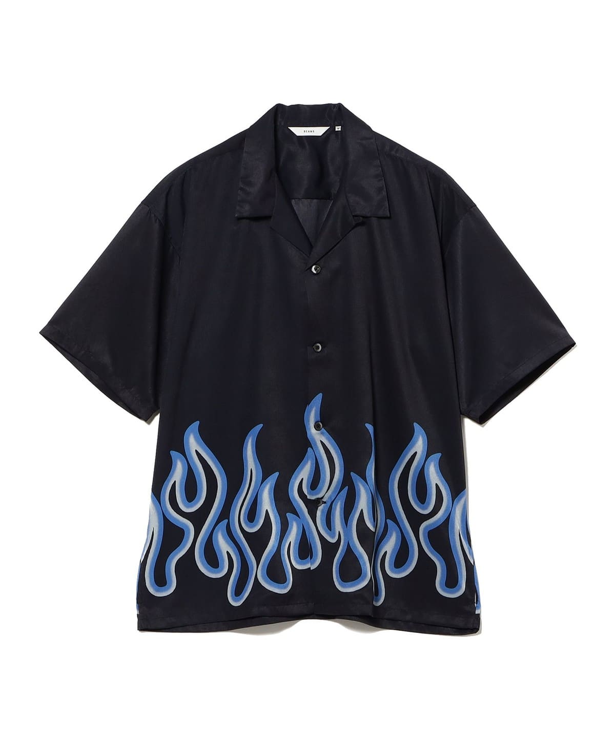 BEAMS（ビームス）Print Open Loose Collar Shirt（シャツ・ブラウス