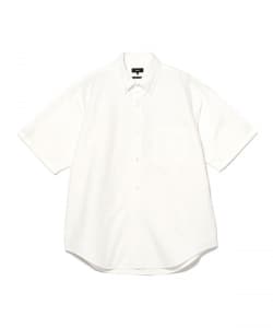 オックスフォード ボタンダウンシャツ 5分丈【ワイドフィット】