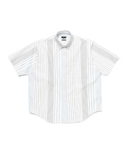 オックスフォード ボタンダウンシャツ 5分丈【ワイドフィット】