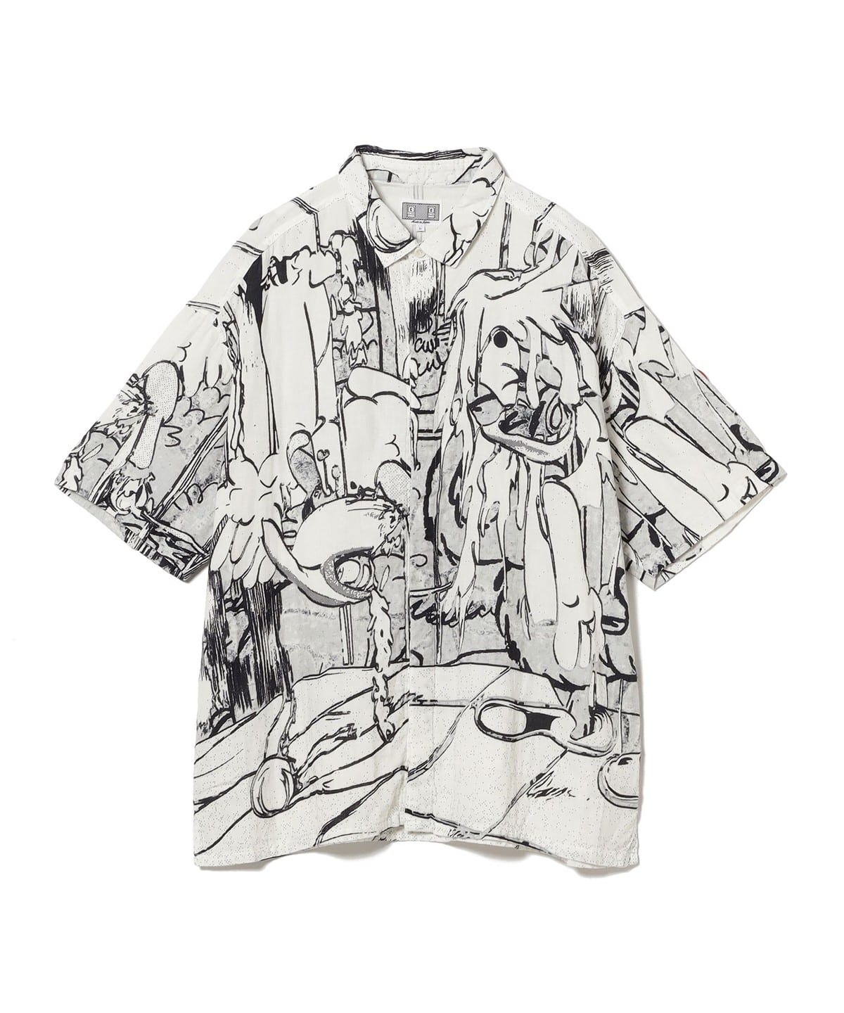 C. E シーイー / ECPL SHORT SLEEVE SHIRT シャツ・ブラウス MEN WHITE M C. E シーイー / ECPL SHORT SLEEVE SHIRT シャツ・ブラウス MEN WHITE M
