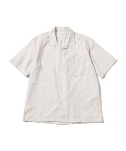 nanamica / Open Collar Panama S/S Shirt