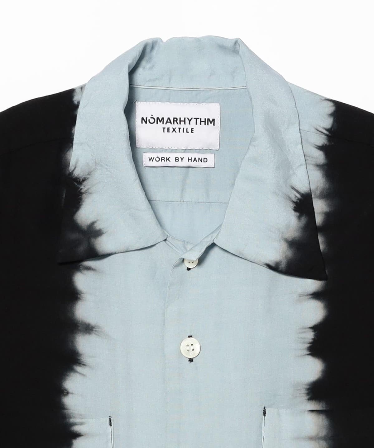 BEAMS（ビームス）NOMARHYTHM TEXTILE / Hand Dye Open Collar SS