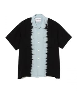 NOMARHYTHM TEXTILE / Hand Dye Open Collar SS Shirt