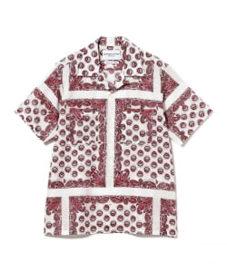 NOMARHYTHM TEXTILE / Paisley Summer Shirt WHITE