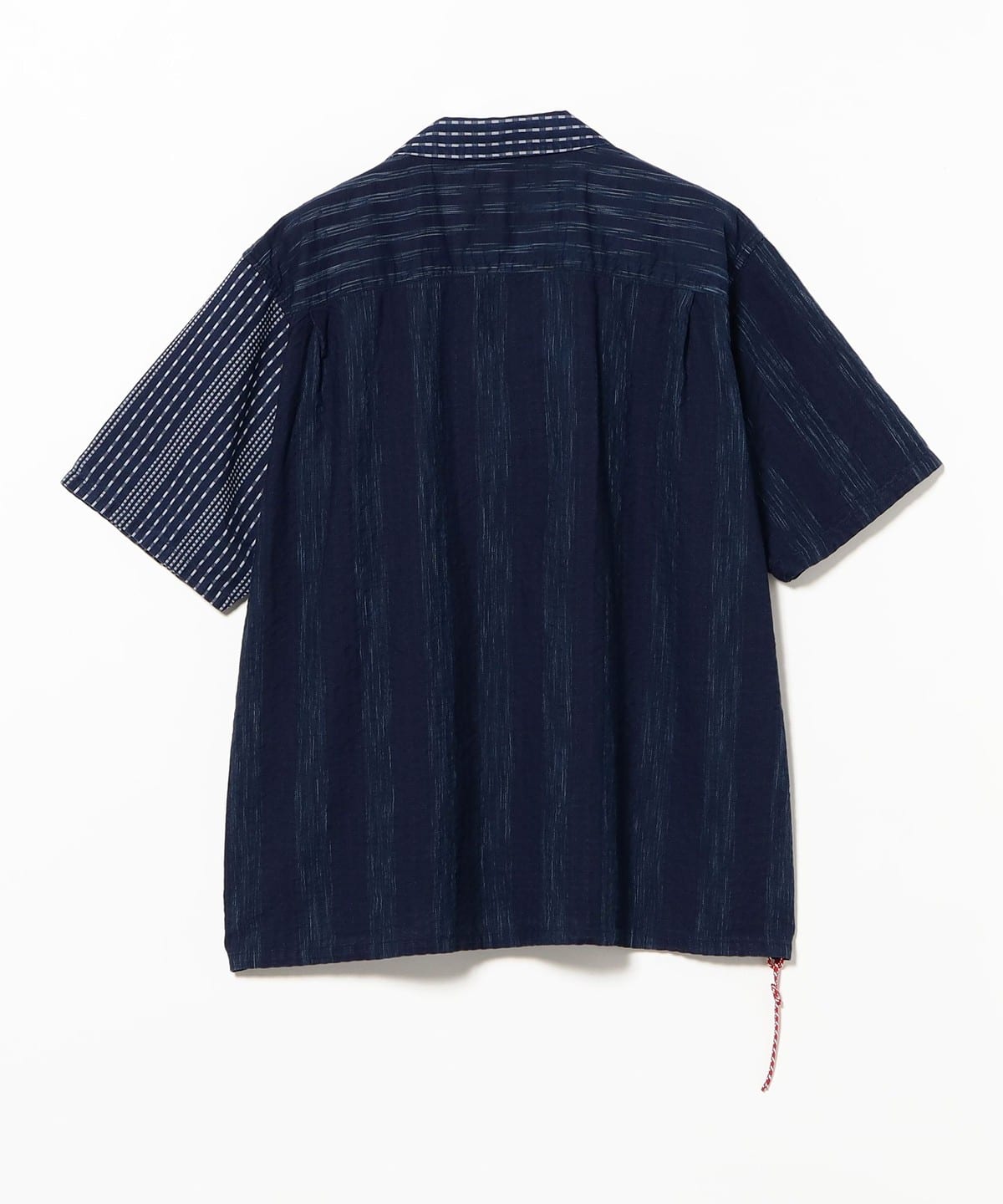 トップス BEAMS JAPAN crazy loose fit shirt BEAMS JAPAN（ビームス ジャパン）INDIGO CRAZY SHIRT（シャツ
