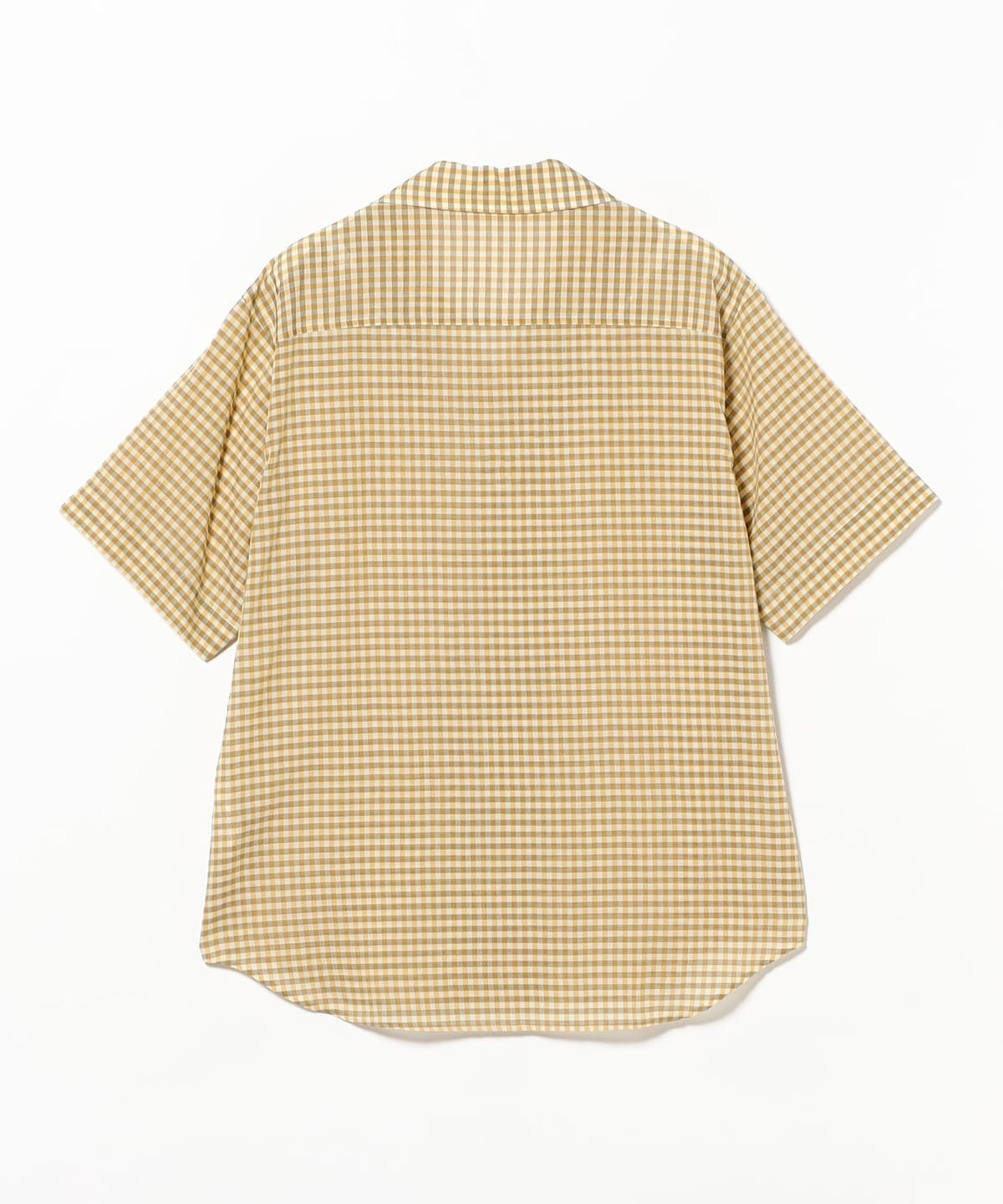 BEAMS（ビームス）AURALEE / AIRY LIGHT COTTON CHECK HALF SLEEVED 