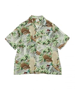 orSlow / PEACOCK GARDEN HAWAIIAN SHIRT