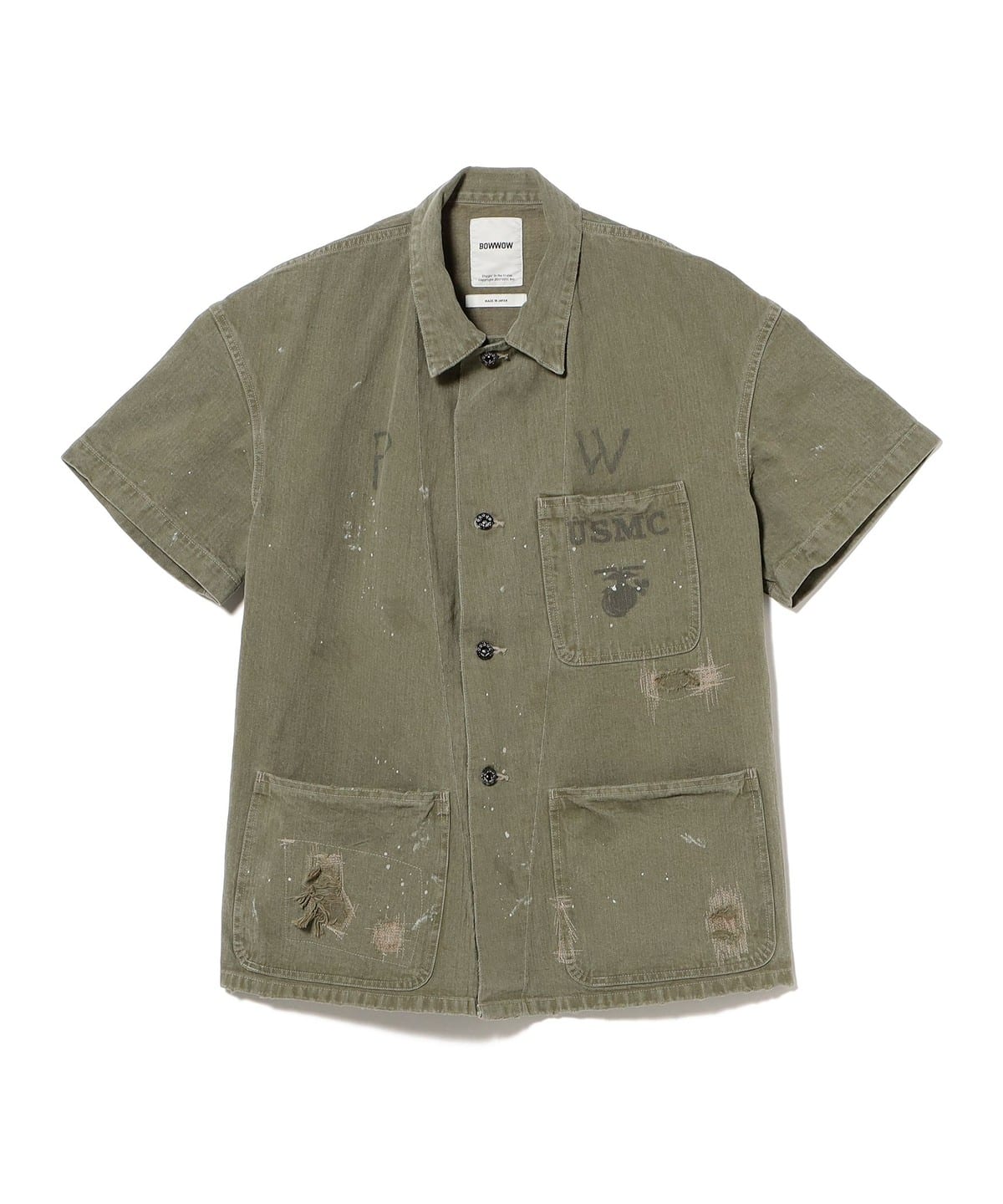 BEAMS（ビームス）BOW WOW / PW P-41 HBT SS JK AGED（シャツ