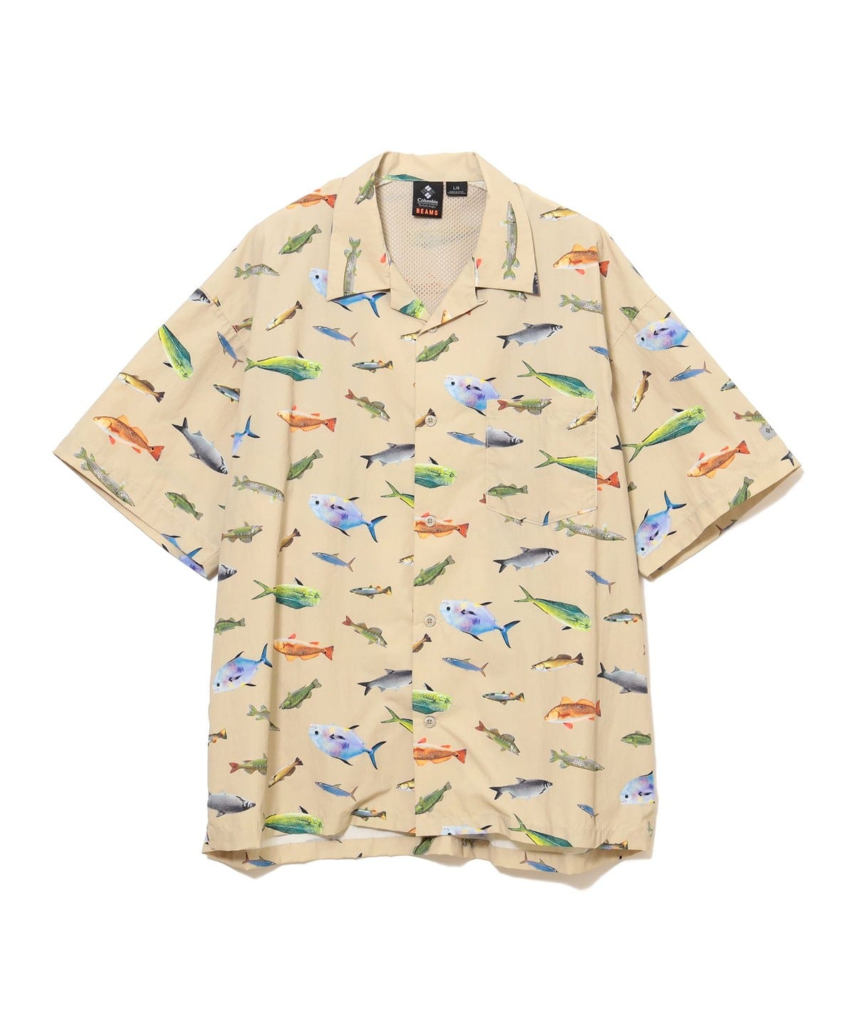BEAMS（ビームス）【別注】Columbia / PFG 総柄シャツ（シャツ