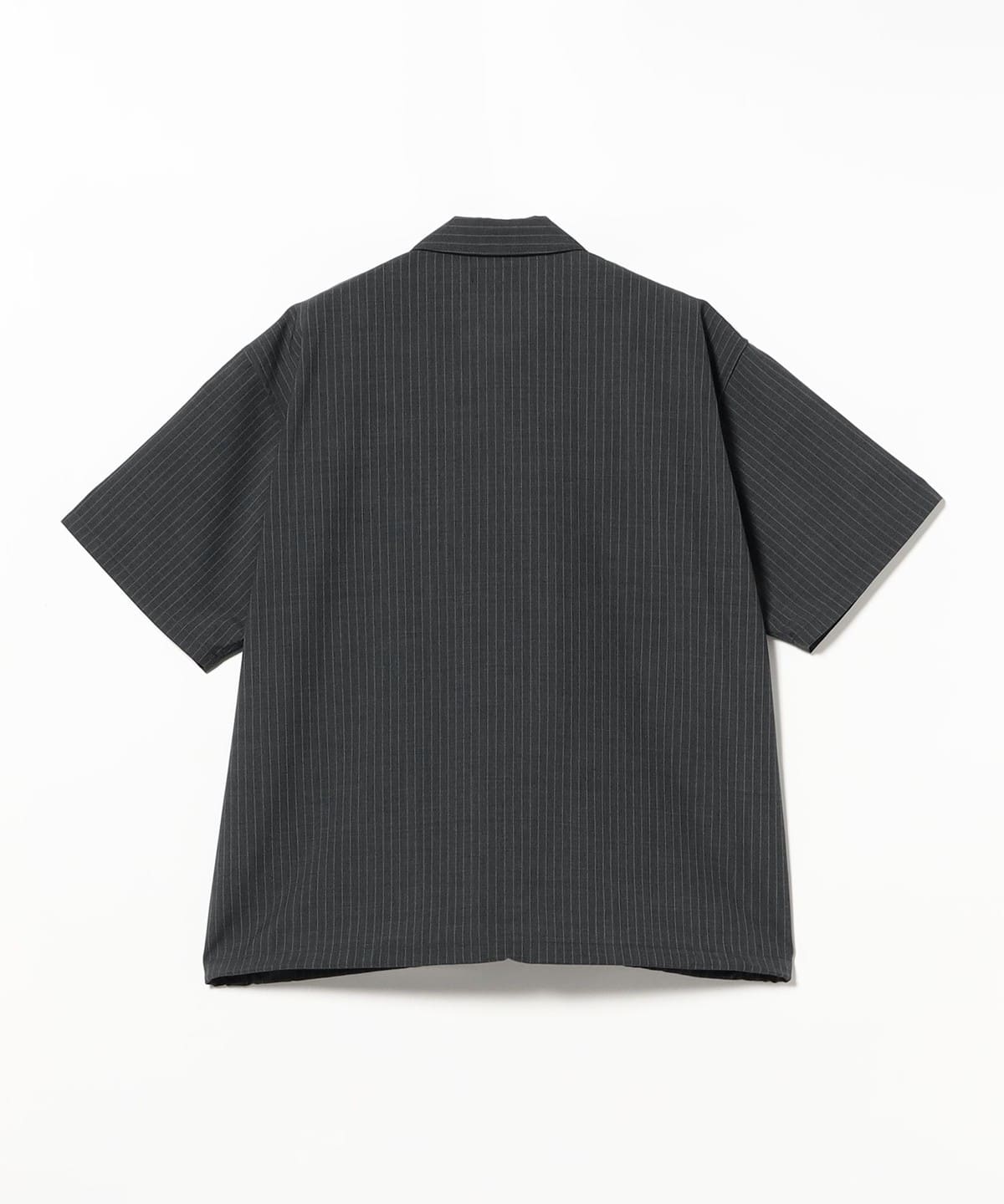 BEAMS（ビームス）TW ハーフジップ シャツ【ワイドフィット】（シャツ