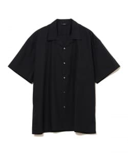 ブロード オープンカラー シャツ【リラックスフィット】