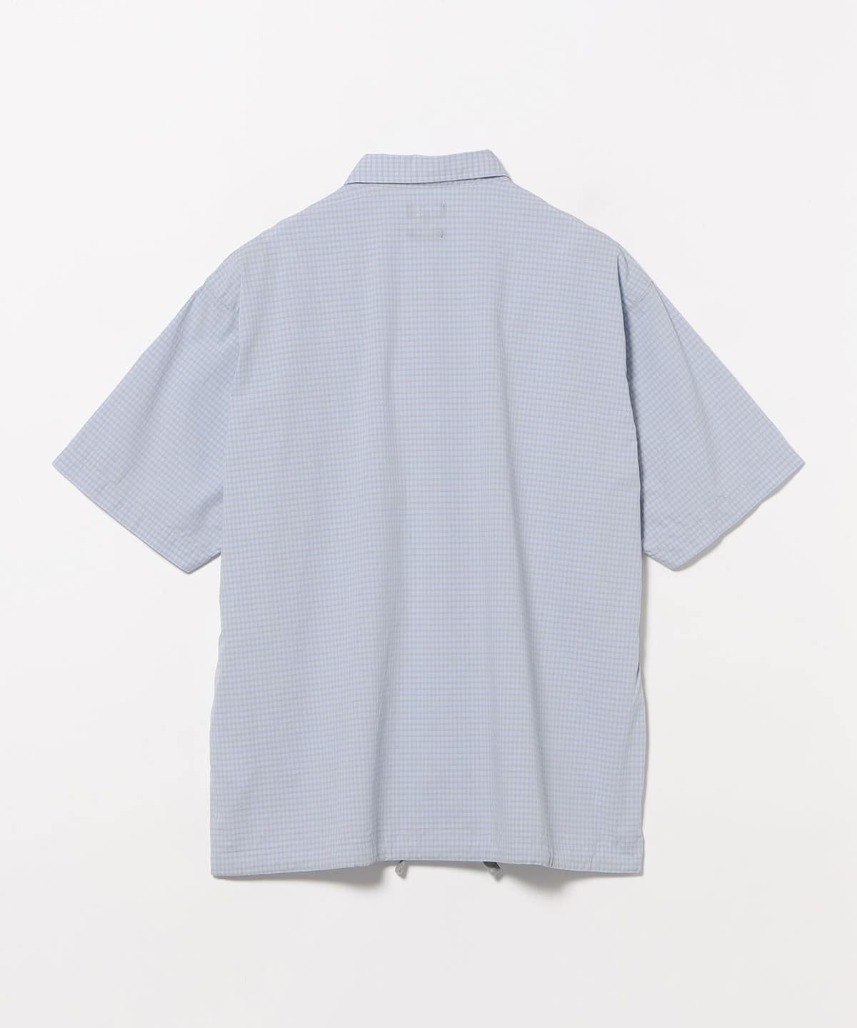 BEAMS（ビームス）チェック プルオーバー シャツ【ワイドフィット 