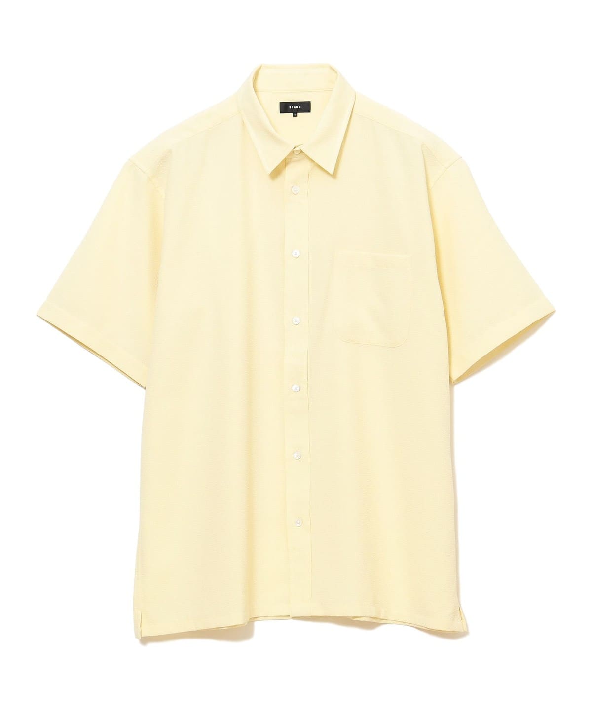 〈BEAMS〉シアサッカー シャツ
