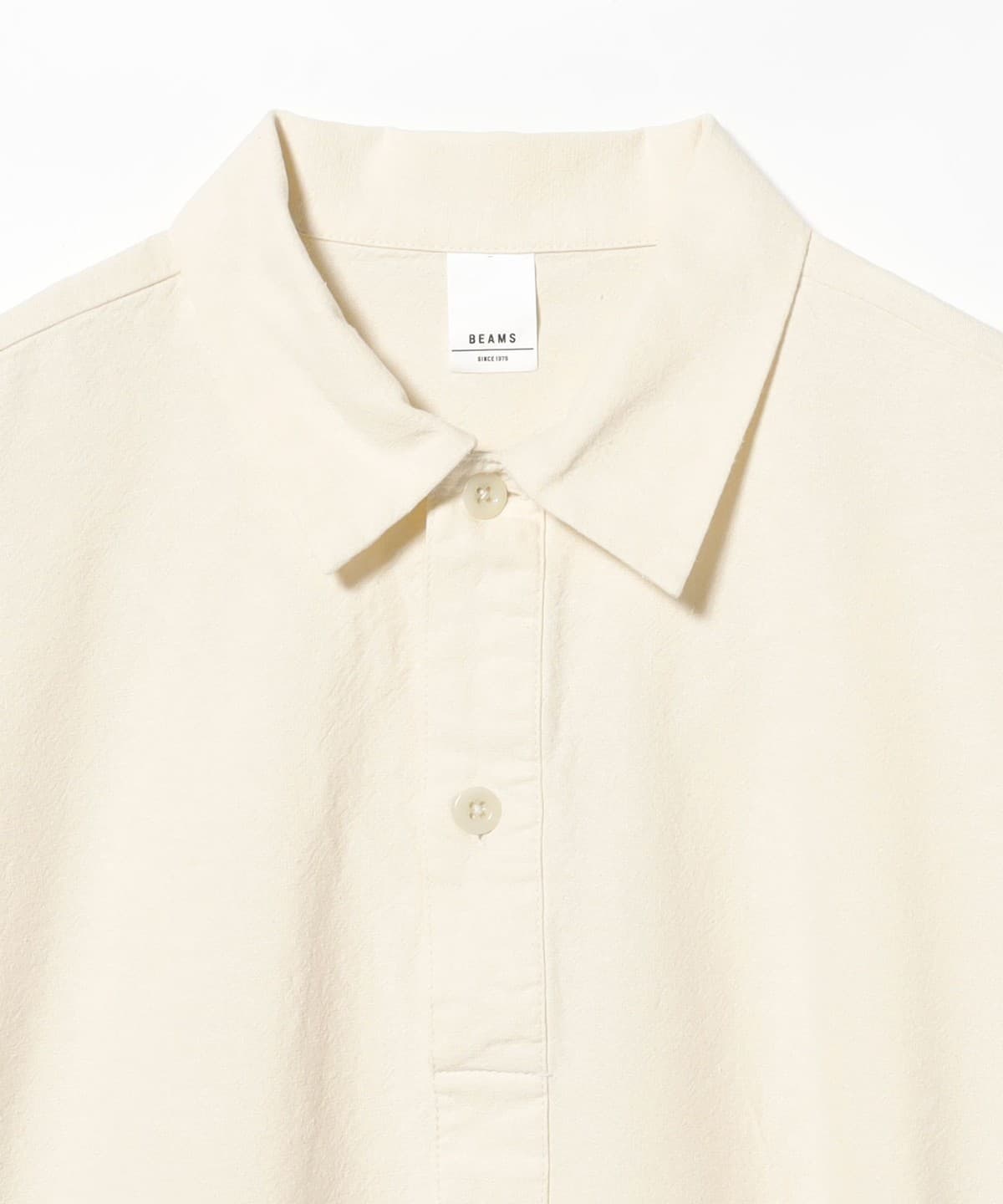 BEAMS Military Pullover Shirt [Wide Fit] (Shirts, Blouses BEAMS