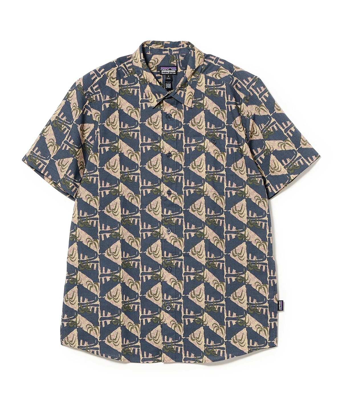 極美品✨️23SS　ベイジ　BEIGE,　DAISY ブラウス　金ボタン　紺　4 BEAMS（ビームス）patagonia / ゴー トゥ シャツ（シャツ・ブラウス
