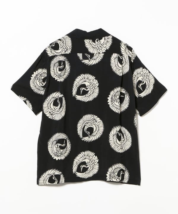 SUN SURF / RAYON HAWAIIAN SHIRT “ORIENTAL BORDER”