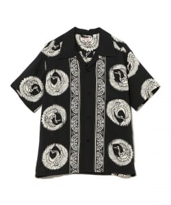 SUN SURF / RAYON HAWAIIAN SHIRT “ORIENTAL BORDER”