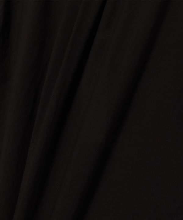 COMOLI / KHADI コットン 半袖オープンカラーシャツ